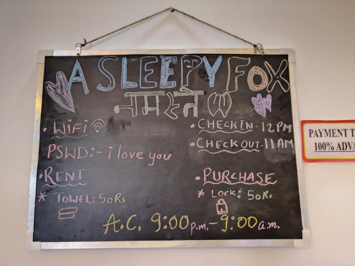 Albergue A Sleepy Fox Nueva Delhi Exterior foto