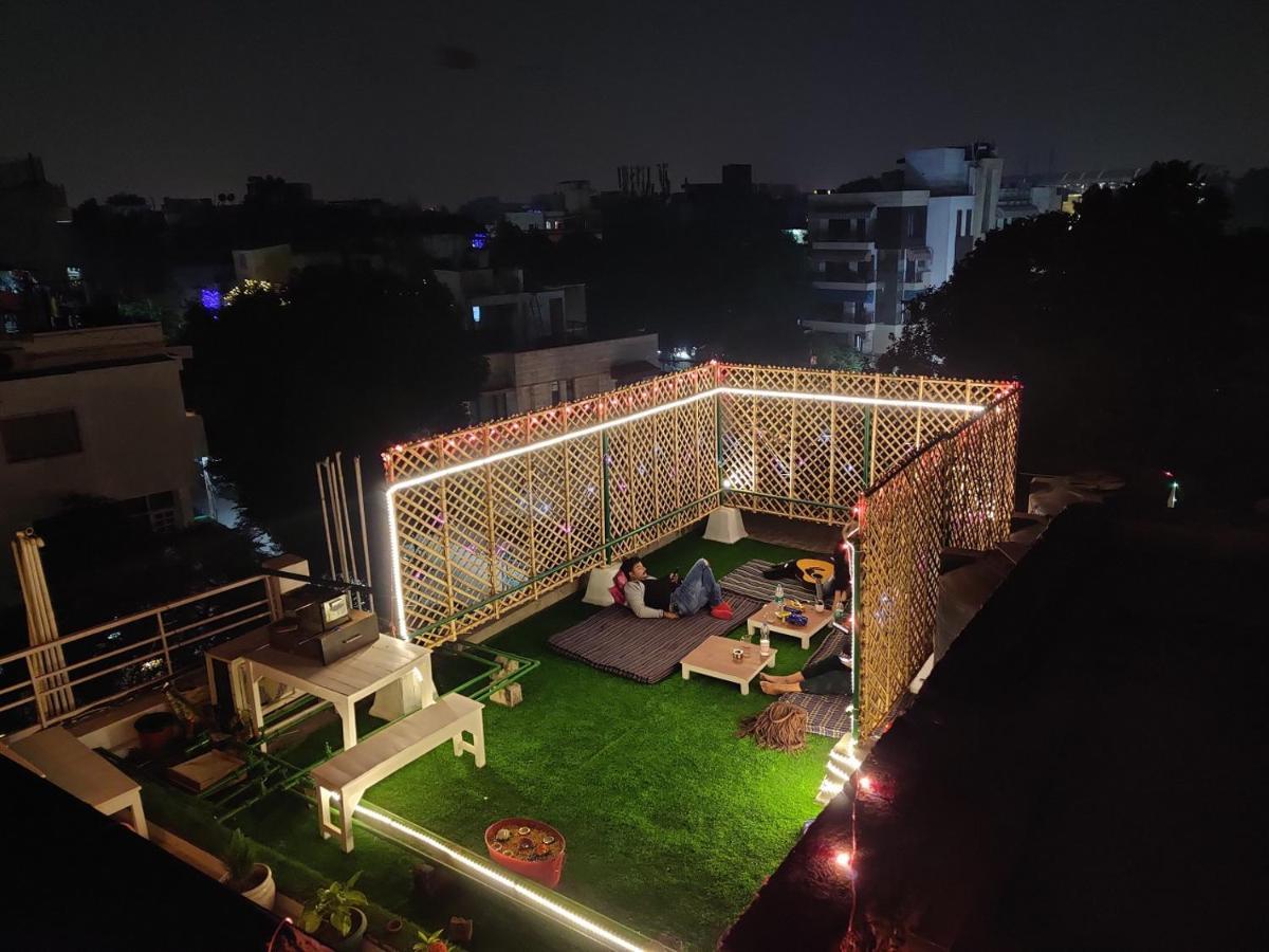 Albergue A Sleepy Fox Nueva Delhi Exterior foto